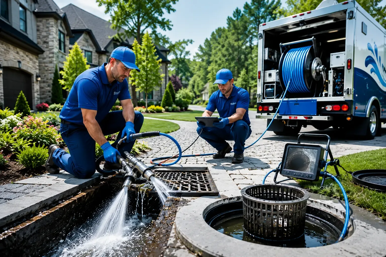 Local outdoor drain cleaning professionals in Plymouth, OH