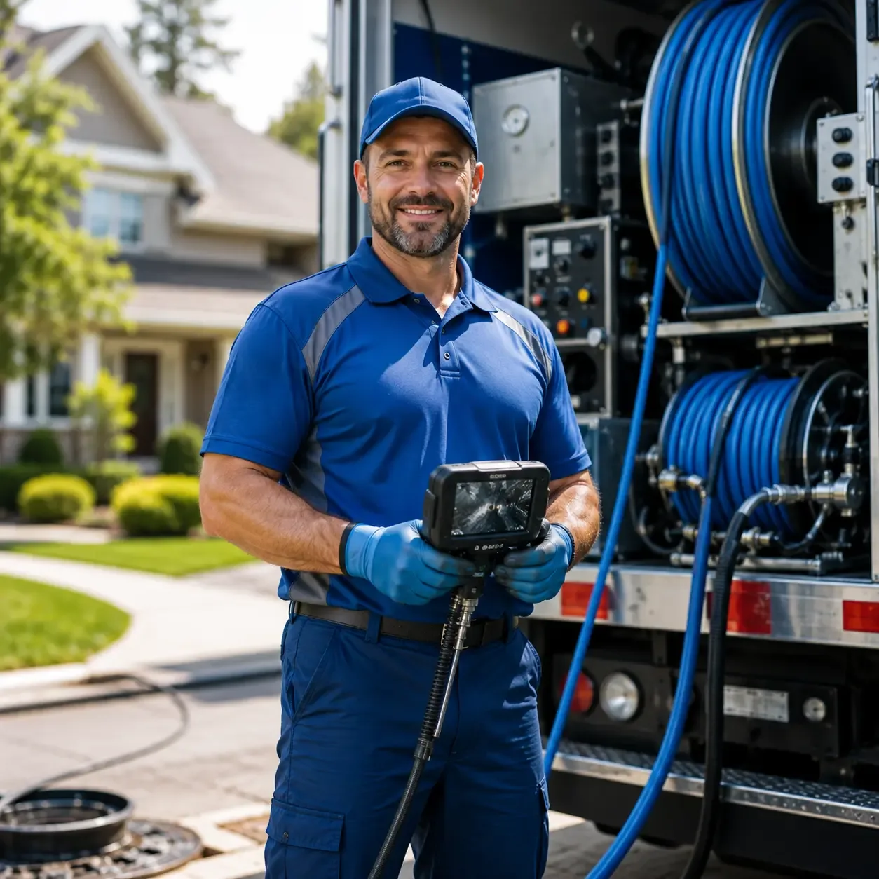 Local outdoor drain cleaning specialists in Plymouth, OH
